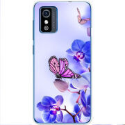 Чехол BoxFace ZTE Blade L9 Orchids and Butterflies