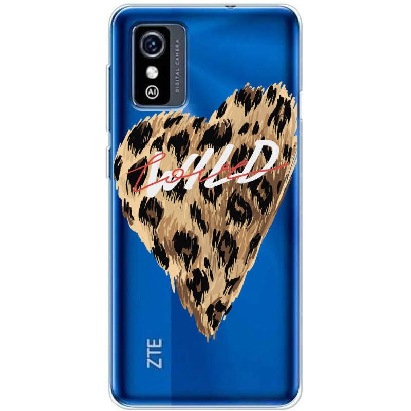 Прозрачный чехол BoxFace ZTE Blade L9 Wild Love