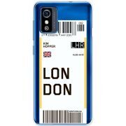 Прозрачный чехол BoxFace ZTE Blade L9 Ticket London