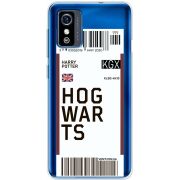 Прозрачный чехол BoxFace ZTE Blade L9 Ticket Hogwarts