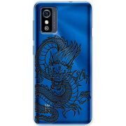 Прозрачный чехол BoxFace ZTE Blade L9 Chinese Dragon