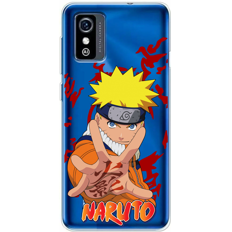 Прозрачный чехол BoxFace ZTE Blade L9 Naruto