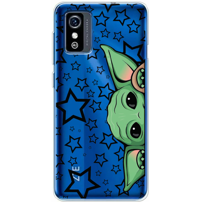 Прозрачный чехол BoxFace ZTE Blade L9 Baby Yoda