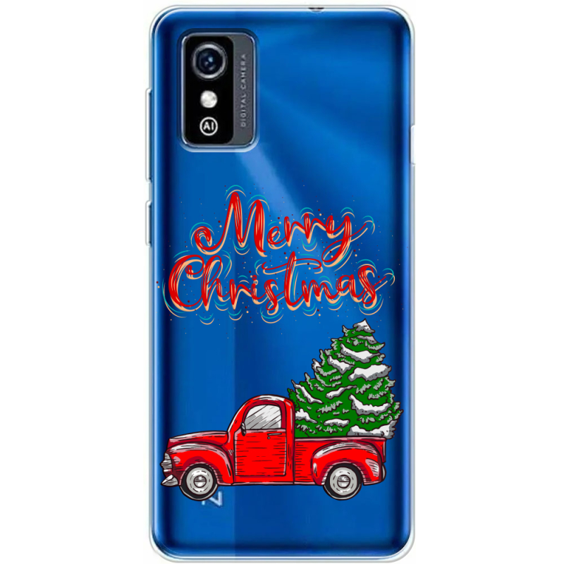 Прозрачный чехол BoxFace ZTE Blade L9 Holiday Car