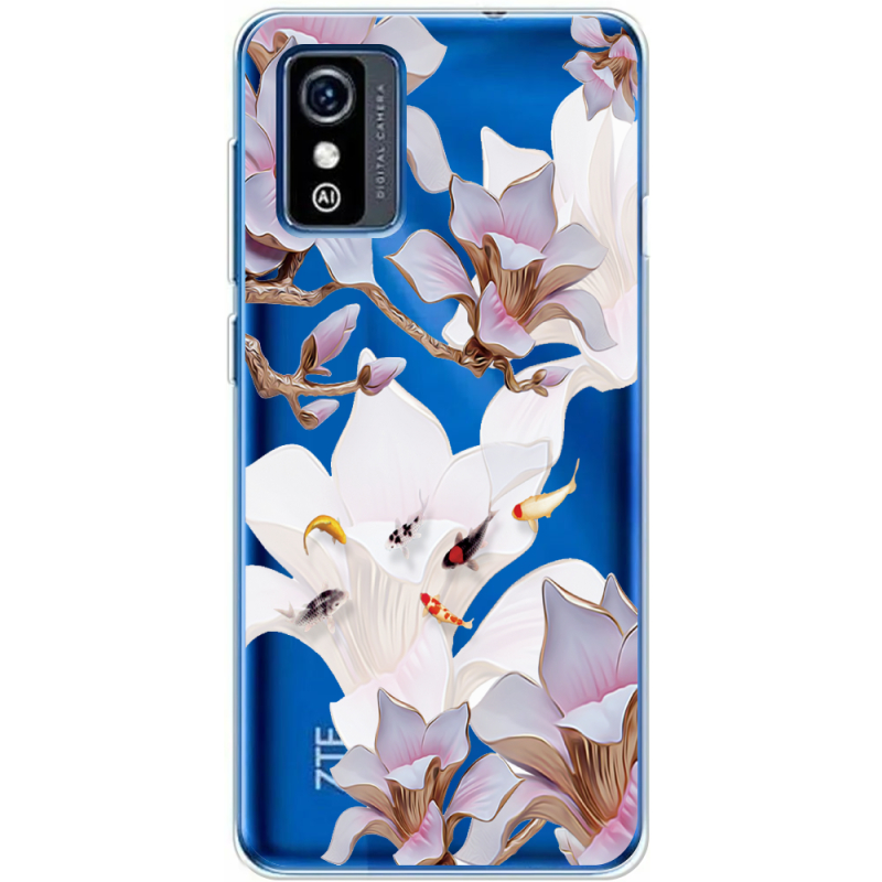 Прозрачный чехол BoxFace ZTE Blade L9 Chinese Magnolia