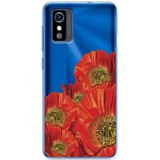 Прозрачный чехол BoxFace ZTE Blade L9 Red Poppies