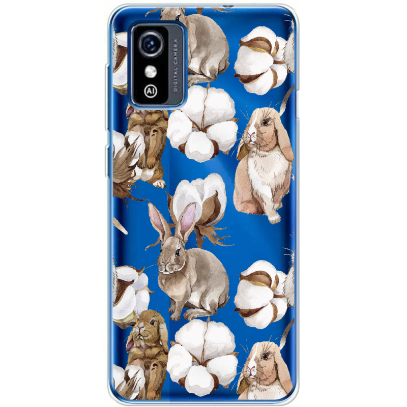 Прозрачный чехол BoxFace ZTE Blade L9 Cotton and Rabbits