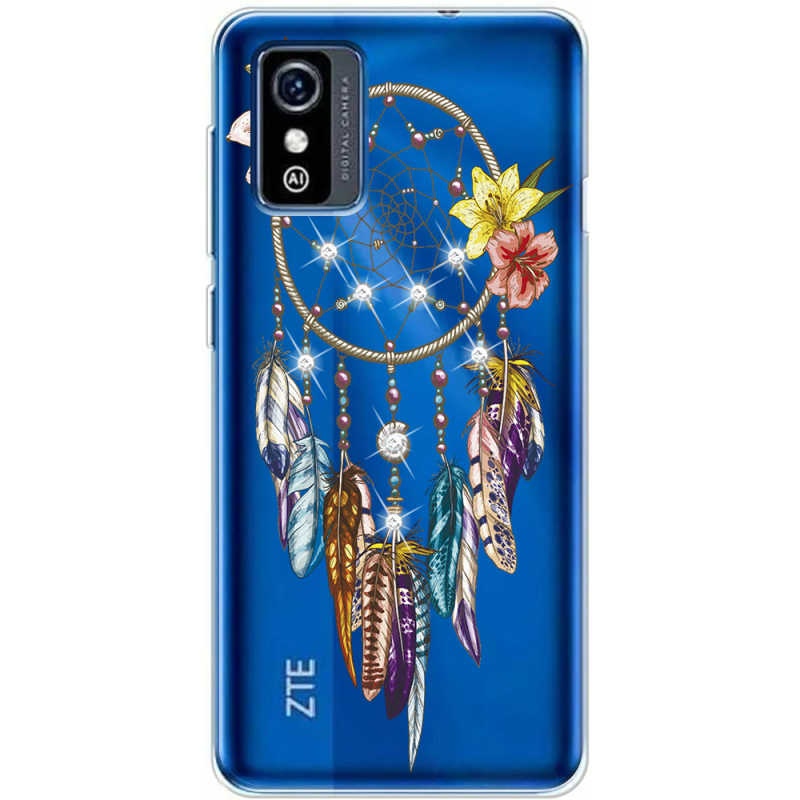 Чехол со стразами ZTE Blade L9 Dreamcatcher