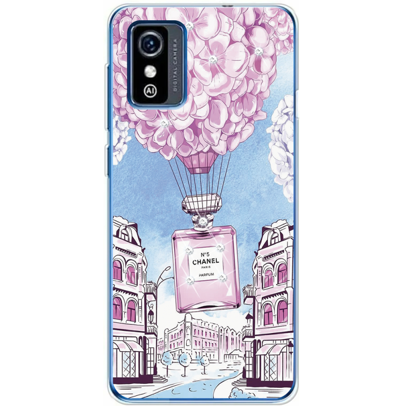 Чехол со стразами ZTE Blade L9 Perfume bottle