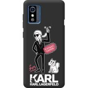 Черный чехол BoxFace ZTE Blade L9 For Karl