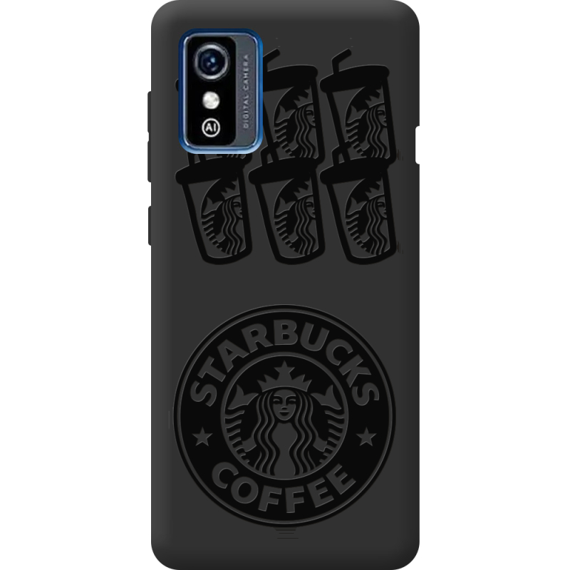 Черный чехол BoxFace ZTE Blade L9 Black Coffee