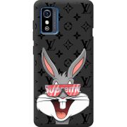 Черный чехол BoxFace ZTE Blade L9 looney bunny