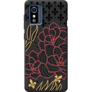 Черный чехол BoxFace ZTE Blade L9 FranceFlowers