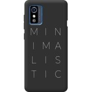 Черный чехол BoxFace ZTE Blade L9 Minimalistic