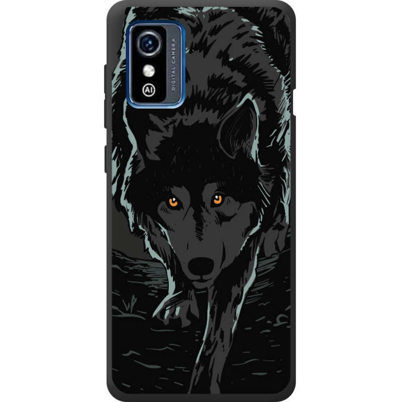 Черный чехол BoxFace ZTE Blade L9 Wolf