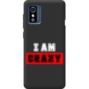 Черный чехол BoxFace ZTE Blade L9 I'm Crazy