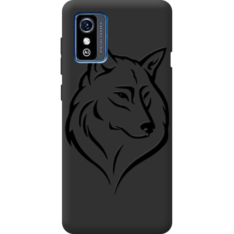 Черный чехол BoxFace ZTE Blade L9 Wolf