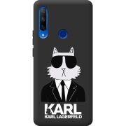 Черный чехол Uprint Honor 9x Cat in Black