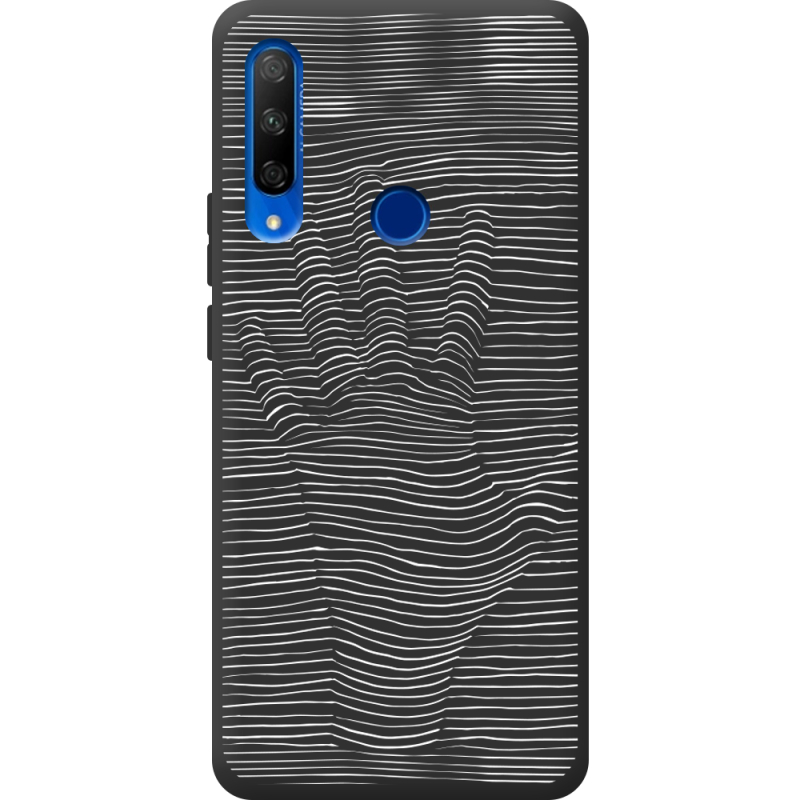 Черный чехол Uprint Honor 9x Optical Hand