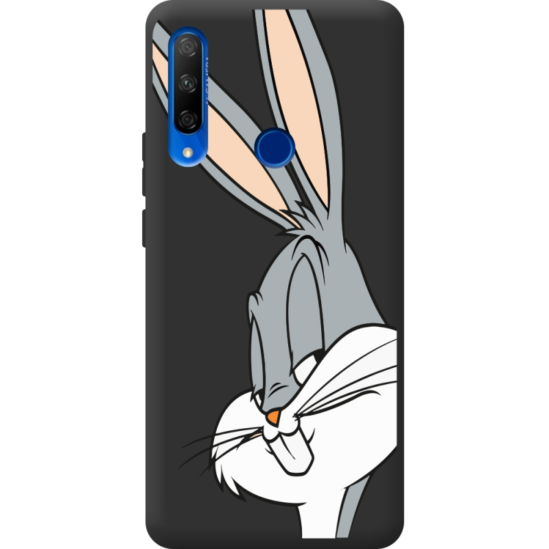 Черный чехол Uprint Honor 9x Lucky Rabbit