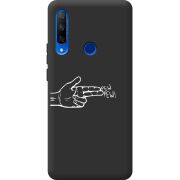 Черный чехол Uprint Honor 9x Pew Pew