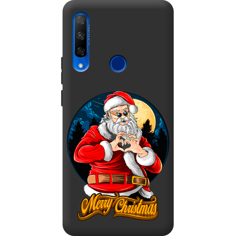 Черный чехол Uprint Honor 9x Cool Santa