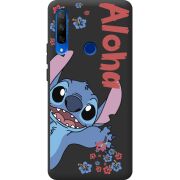 Черный чехол Uprint Honor 9x Гавайський друг Stich