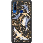 Черный чехол Uprint Honor 9x Ластівки
