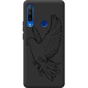 Черный чехол Uprint Honor 9x Dove