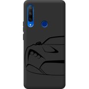 Черный чехол Uprint Honor 9x Sportcar