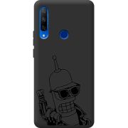 Черный чехол Uprint Honor 9x 