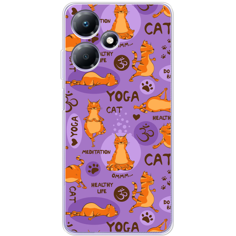 Чехол BoxFace Infinix Hot 30 Yoga Cat