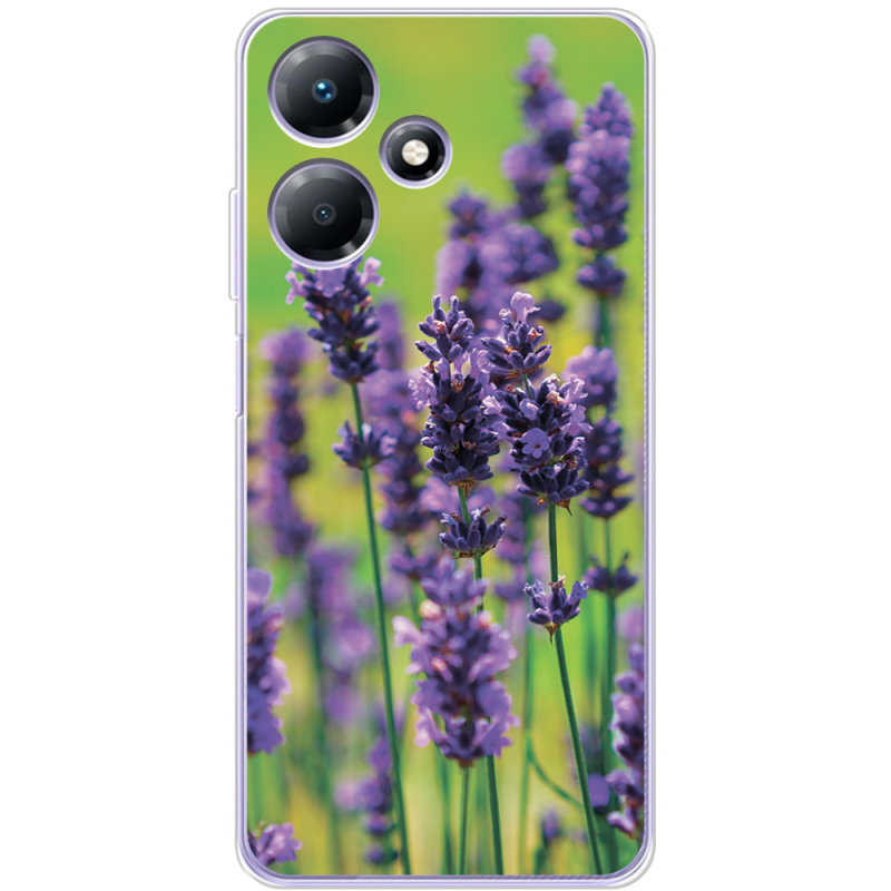 Чехол BoxFace Infinix Hot 30 Green Lavender