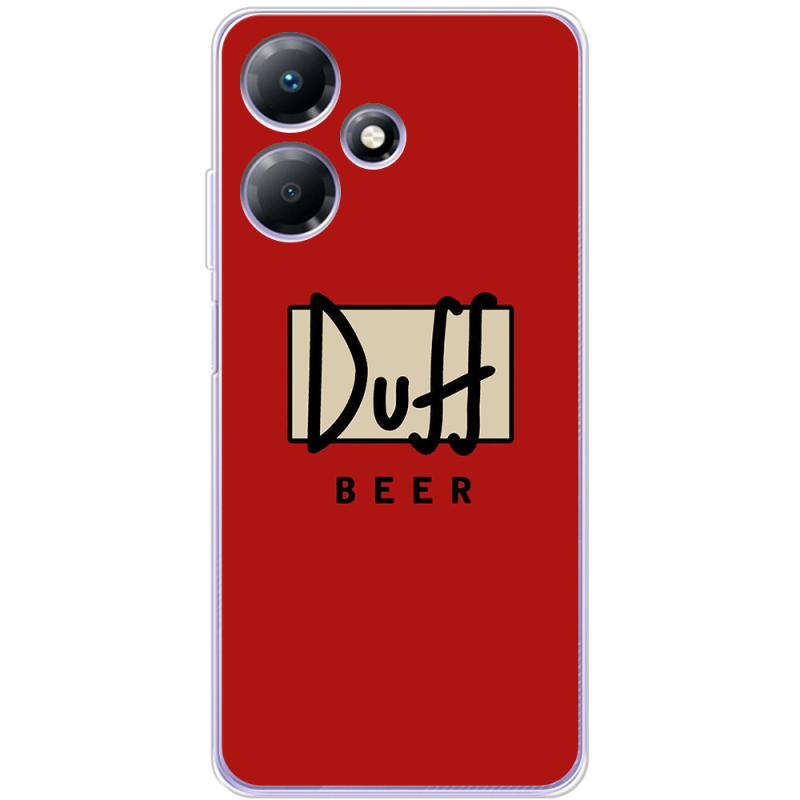 Чехол BoxFace Infinix Hot 30 Duff beer