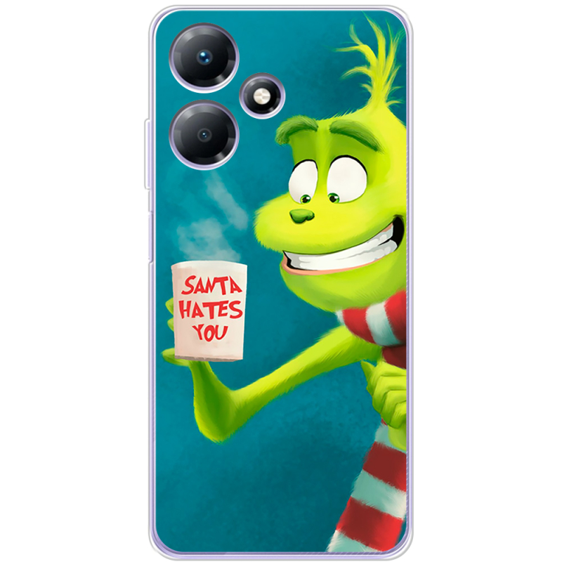 Чехол BoxFace Infinix Hot 30 Santa Hates You