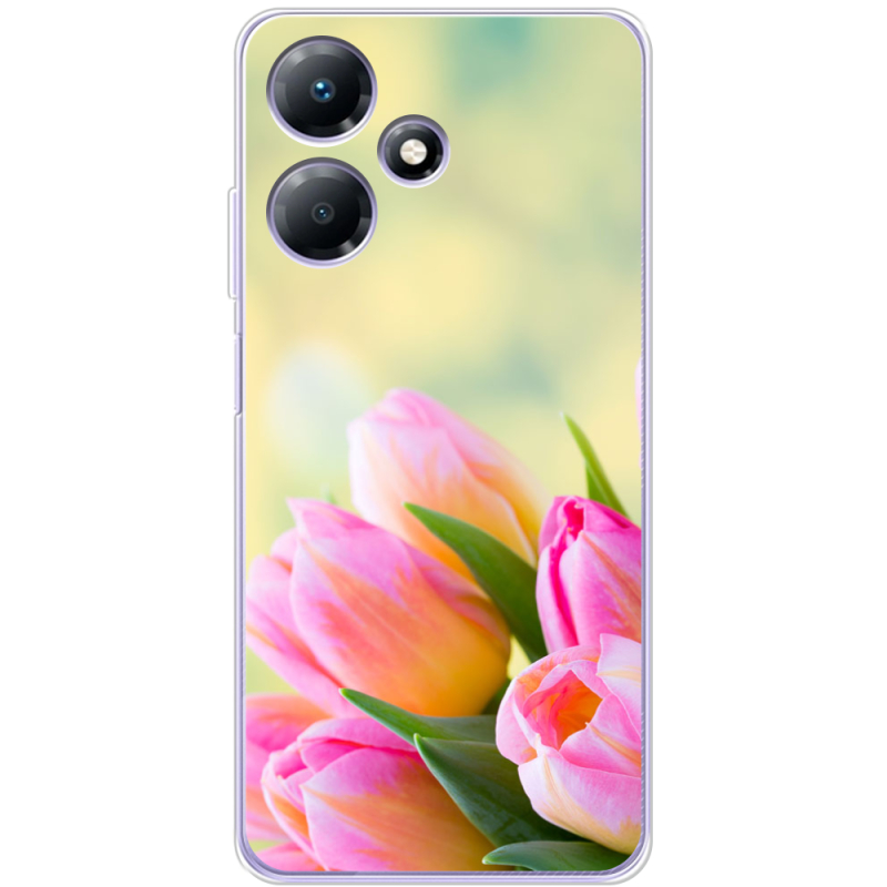 Чехол BoxFace Infinix Hot 30 Bouquet of Tulips