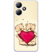 Чехол BoxFace Infinix Hot 30 Teddy Bear Love