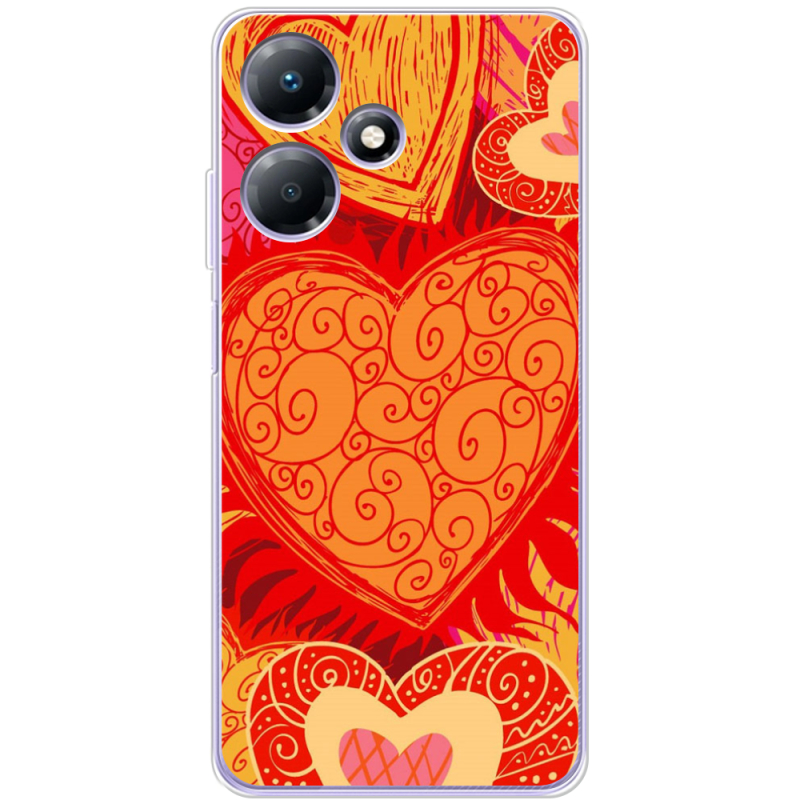 Чехол BoxFace Infinix Hot 30 Warm Hearts