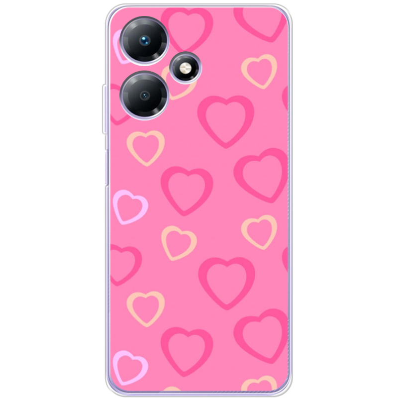 Чехол BoxFace Infinix Hot 30 Sugar Hearts