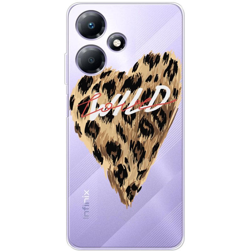 Прозрачный чехол BoxFace Infinix Hot 30 Wild Love