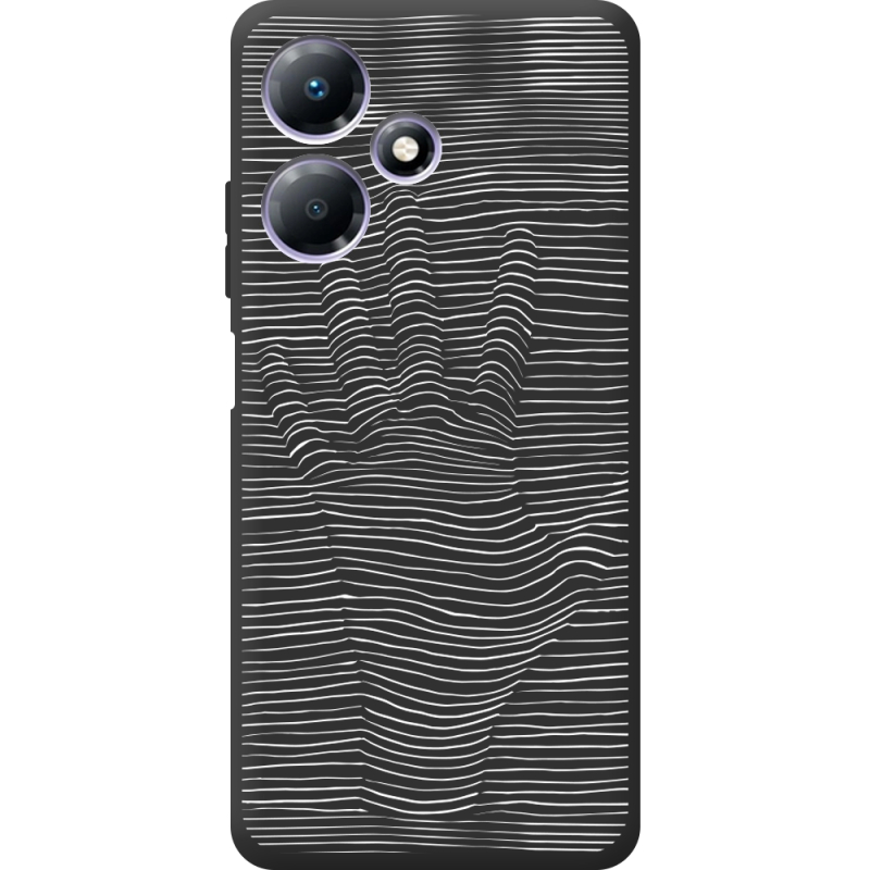 Черный чехол BoxFace Infinix Hot 30 Optical Hand