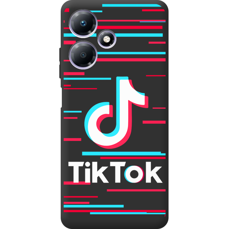 Черный чехол BoxFace Infinix Hot 30 Tik Tok