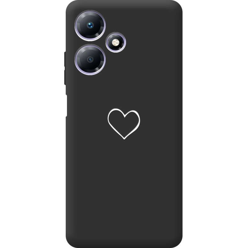 Черный чехол BoxFace Infinix Hot 30 My Heart