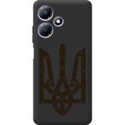 Черный чехол BoxFace Infinix Hot 30 Ukrainian Trident