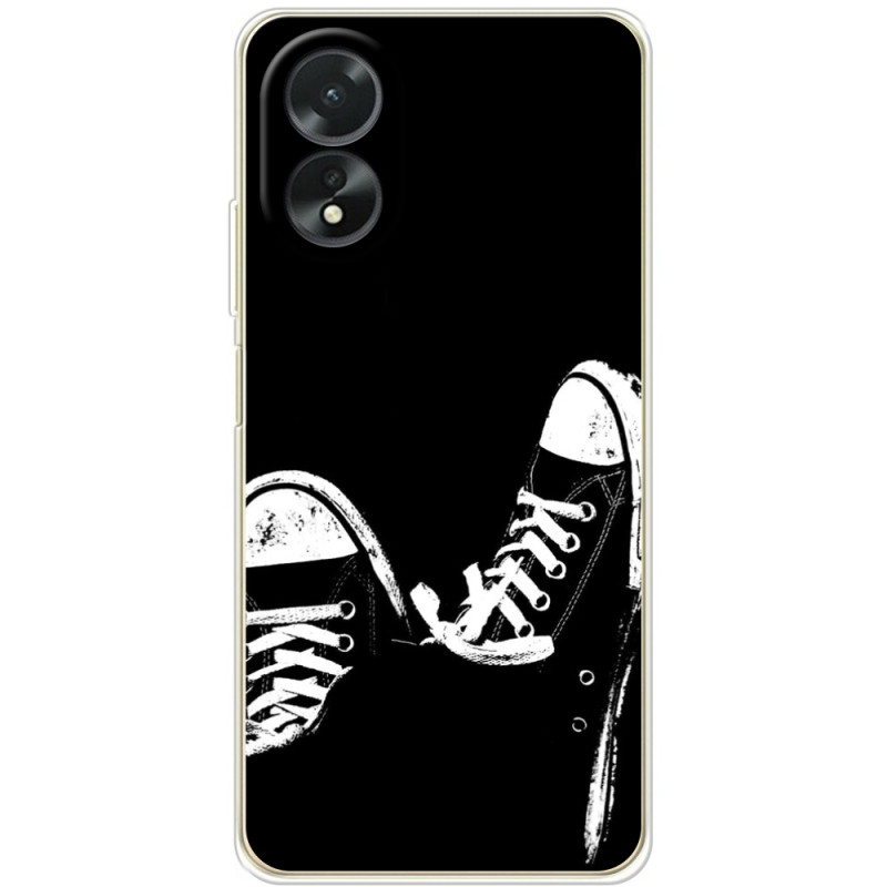 Чехол BoxFace OPPO A18 4G Black Sneakers