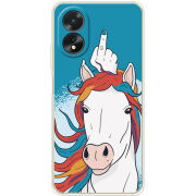 Чехол BoxFace OPPO A18 4G Fuck Unicorn