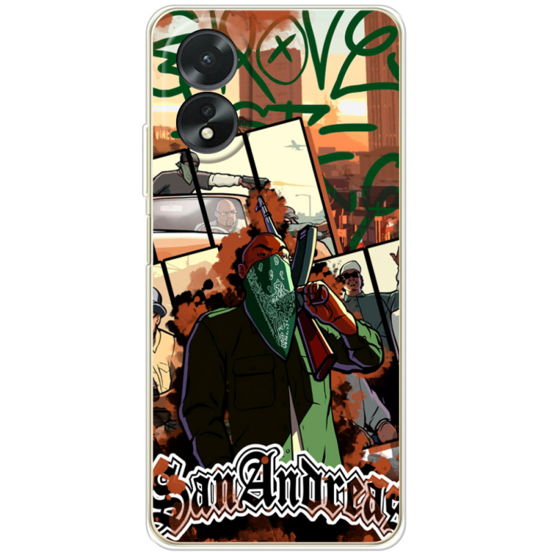 Чехол BoxFace OPPO A18 4G GTA San Andreas