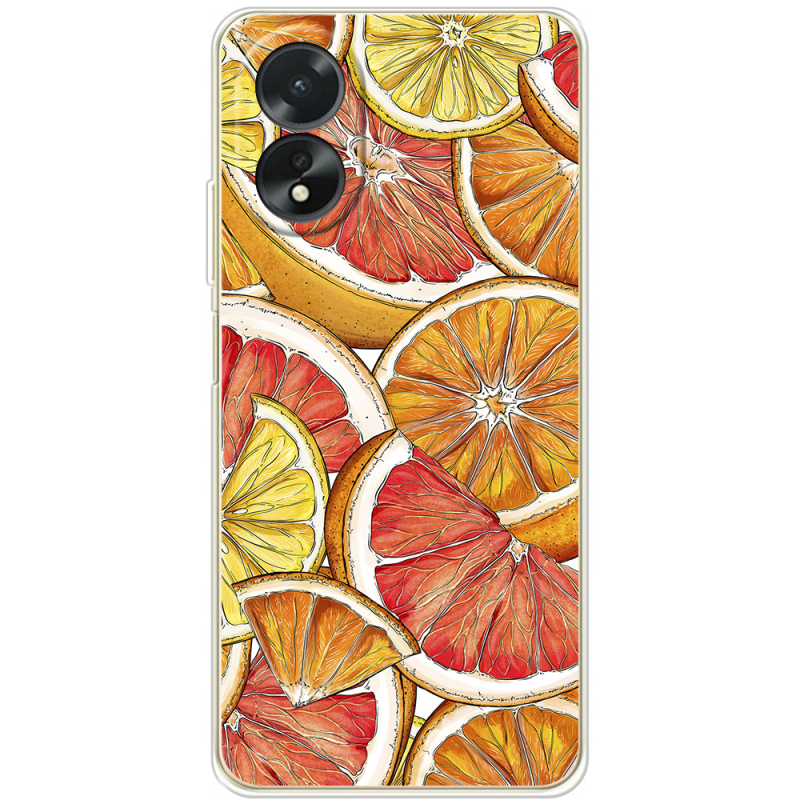 Чехол BoxFace OPPO A18 4G Citrus Pattern