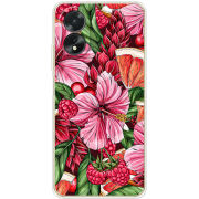 Чехол BoxFace OPPO A18 4G Tropical Flowers