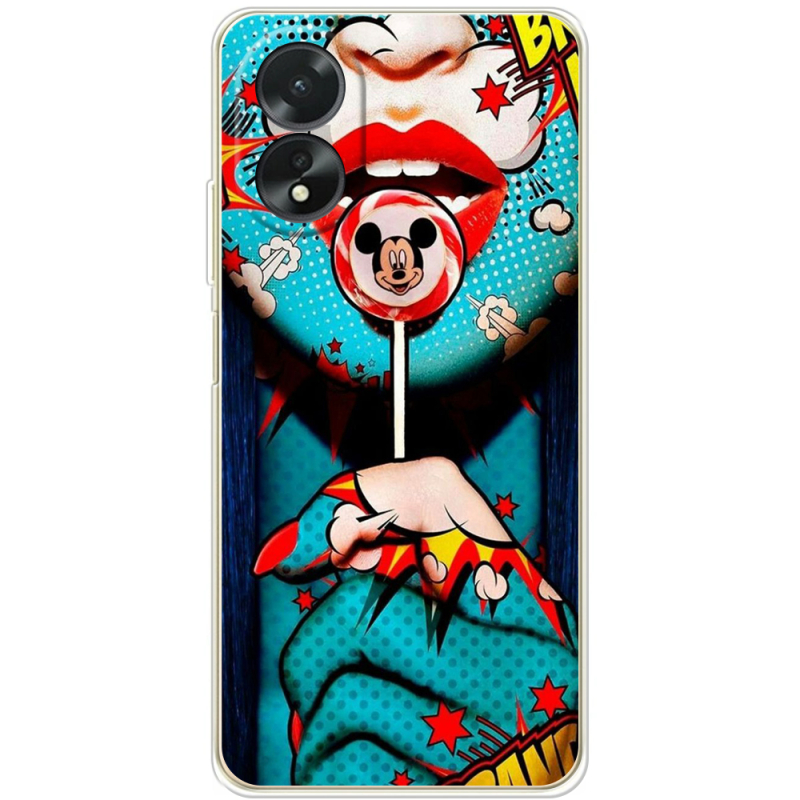 Чехол BoxFace OPPO A18 4G Girl Pop Art